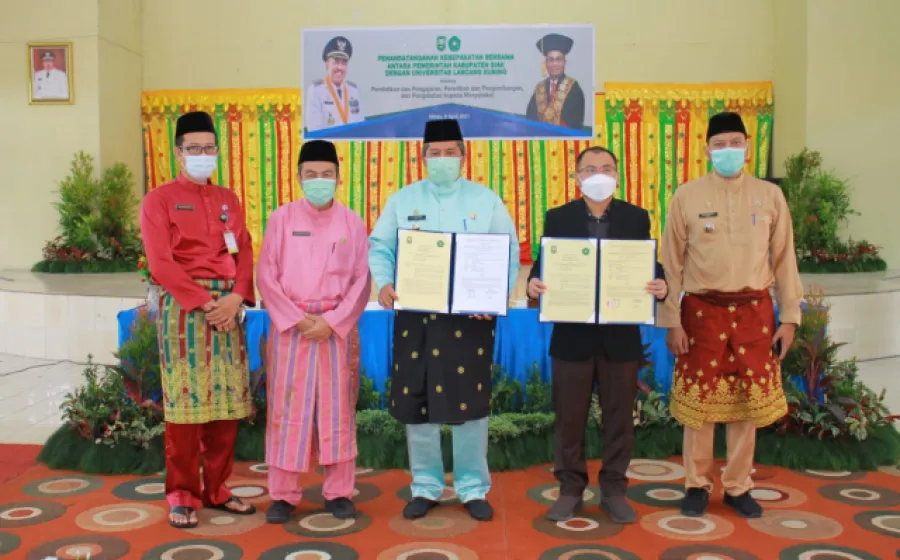 Tingkatkan SDM Daerah, Pemerintah Kabupaten Siak Jalin Kerjasama dengan Unilak