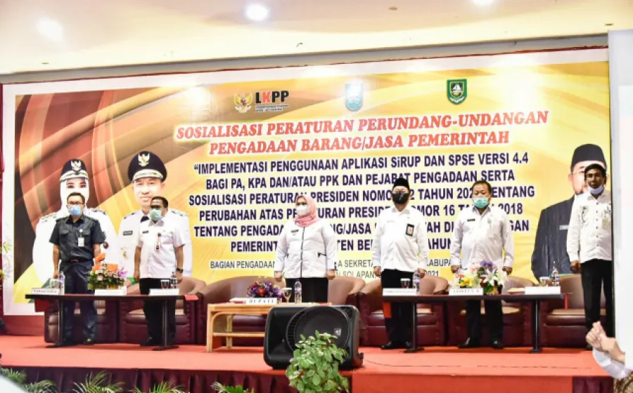 Bupati Bengkalis Ingatkan Kepala PD dan PPK Transparan dalam Pengadaan Barang dan Jasa