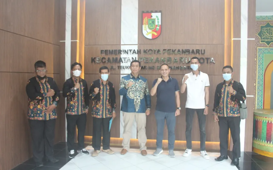 Kecamatan Pekanbaru Kota menerima kunjungan kerja Kecamatan Padang Selatan
