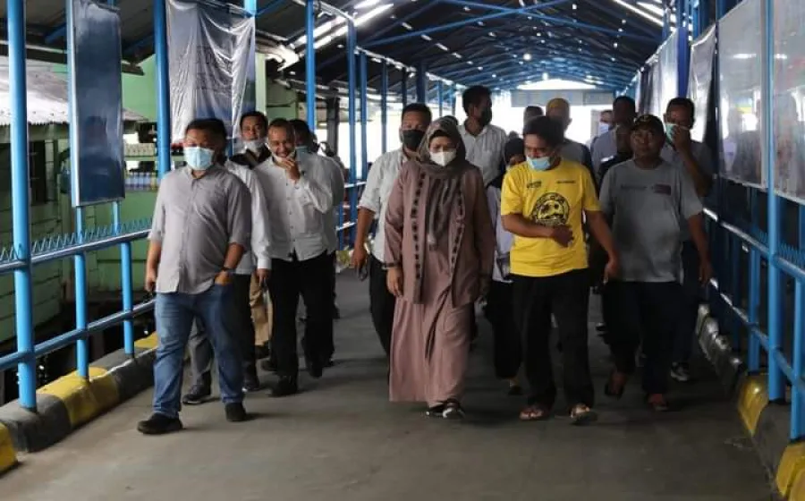 Wakil Ketua I DPRD Kepri dan Komisi III Sidak Pelabuhan Speed Bulan Tanjung Uban