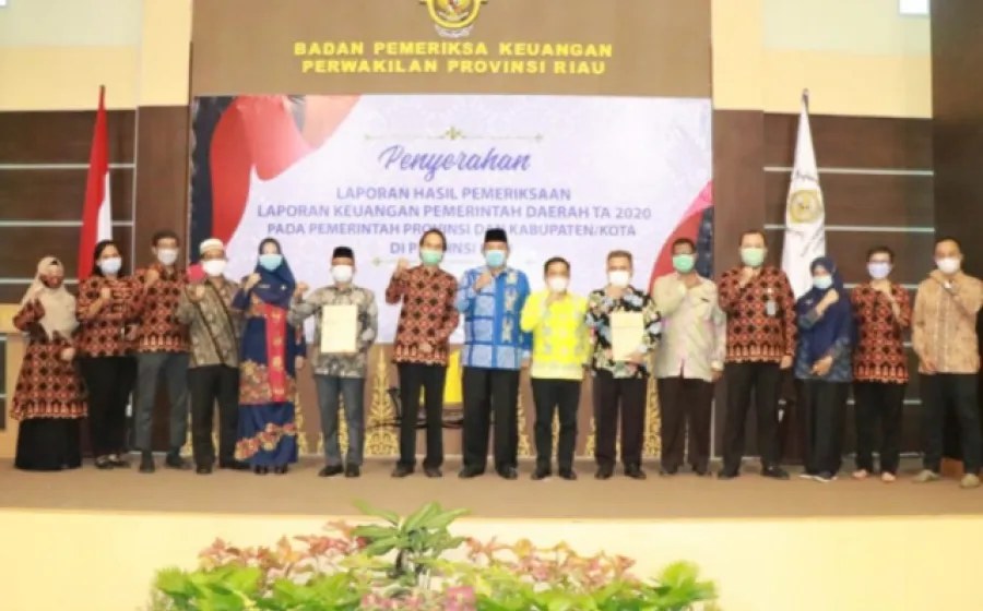 Siak Raih Predikat WTP ke-10 dari BPK RI Wilayah Riau