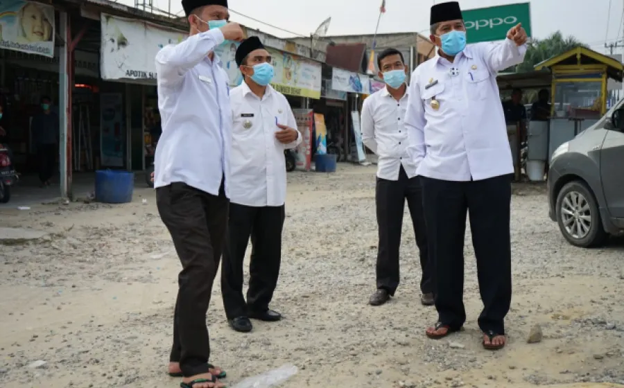 Pemerintah Kabupaten Siak Usulkan Pembangunan Pelebaran Jalan Lintas Lubuk Dalam ke Kementerian PUPR