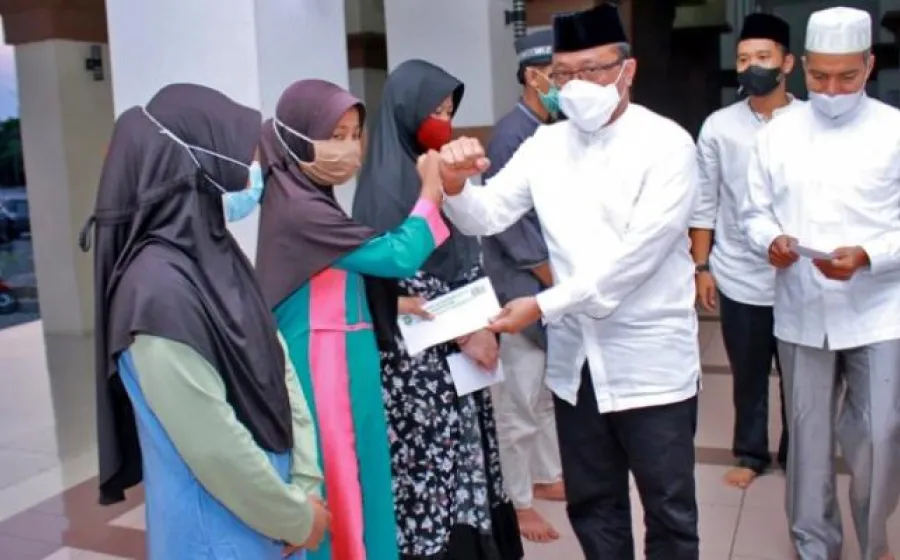 Pemerintah Kabupaten Siak, PT RAPP dan Masjid Islamik Center Santuni 600 Anak Yatim