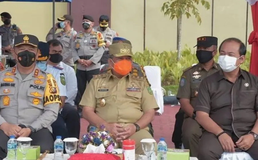 Ketua DPRD Riau Hadiri Apel Gelar Pasukan Operasi Ketupat Lancang Kuning