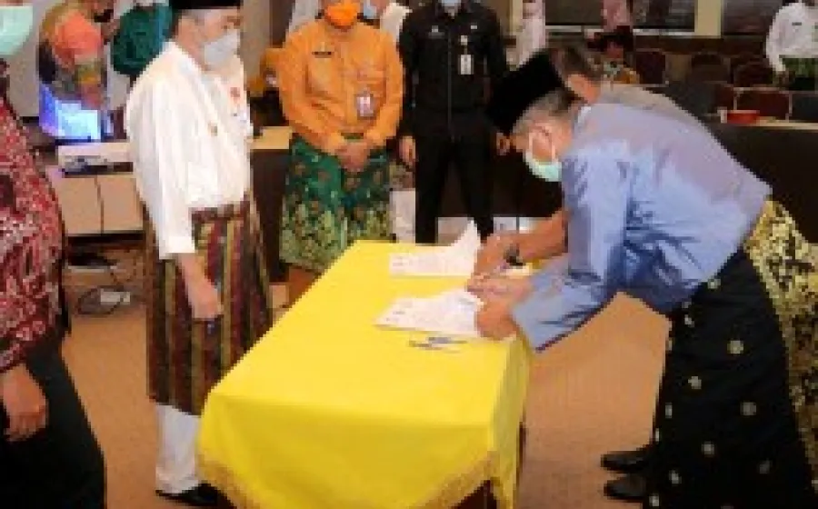 Penandatanganan Kesepakatan Batas Wilayah, Bupati Alfedri Harapkan Kesejahteraan Masyarakat Perbatasan