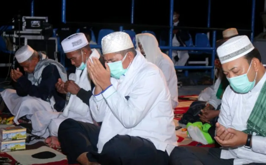 Wabah Covid-19 Tak Kunjung Usai, Pemkab Siak Gelar Ghatib Beghanyut