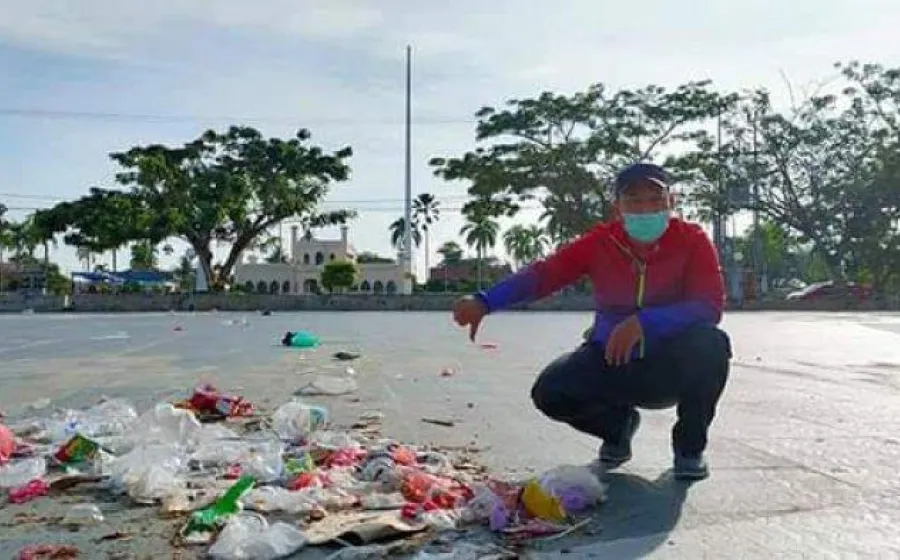 Wabup Siak Terpilih Soroti Sampah Tempat Wisata  