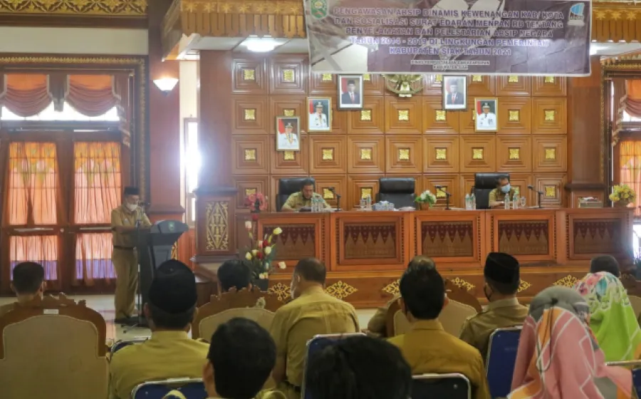 Bimtek Pengawasan Kearsipan Sebagai Upaya Pemkab Siak Menjaga Mutu Dan Keselamatan Arsip Daerah