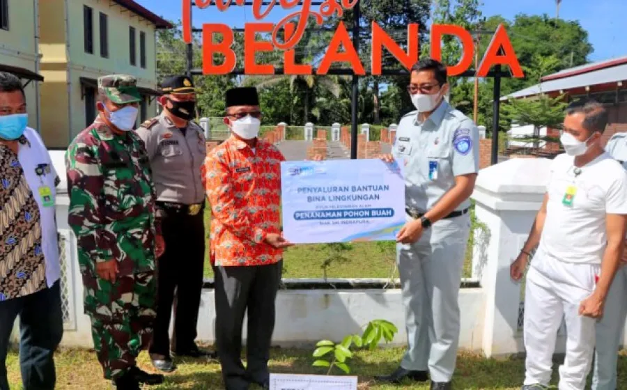 Hadiri Program Bina Lingkungan, Arfan “Semoga memberikan manfaat bagi masyarakat sekitar”