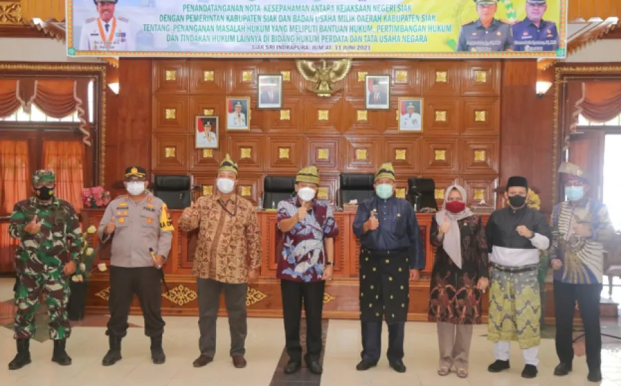 Kejari Siak akan Bentuk Tim Tingkatkan PAD dengan Melibatkan OPD Terkait