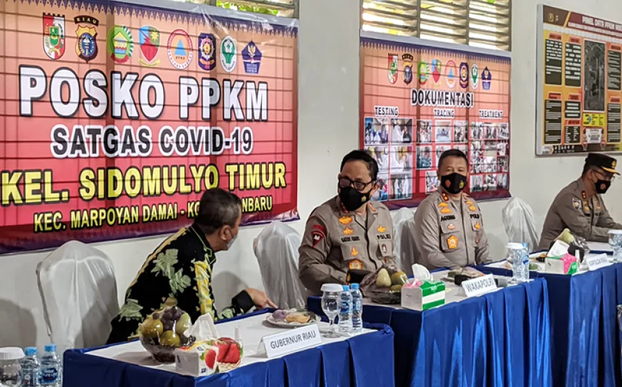 Gubernur Riau Syamsuar Periksa Pegawai Dan Aparat Pengguna Narkoba