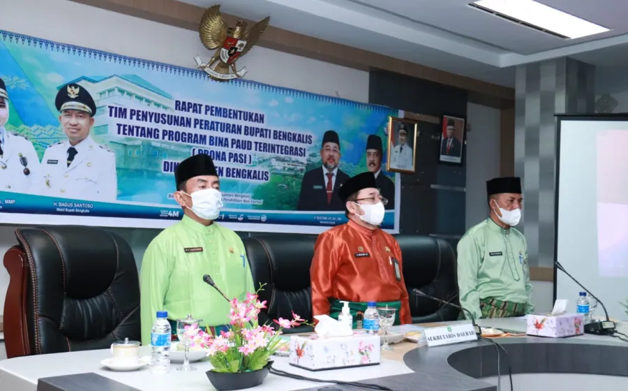 Sub Gugus Tugas Bengkalis Bentuk Tim Penyusunan Perbub Tentang Program Bina PAUD Terintegrasi (PRONA PASI)
