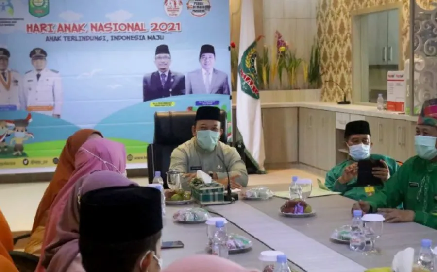 APSAI Kab Siak Mendapat Penghargaan dari Gubernur Riau dalam Rangka Memperingati Hari Anak National Tahun 2021