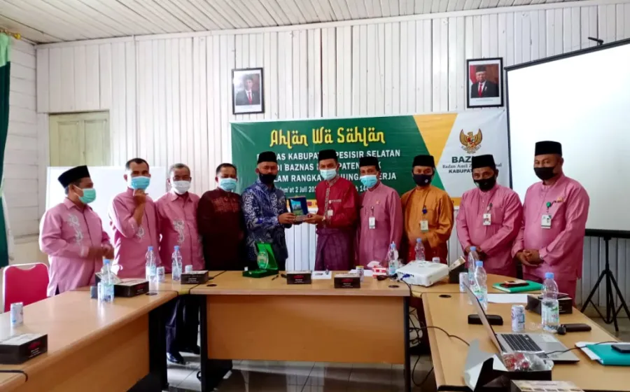 Baznas Kab Siak Terima Kunjungan Kerja Baznas Kab Pesisir Selatan -Sumbar