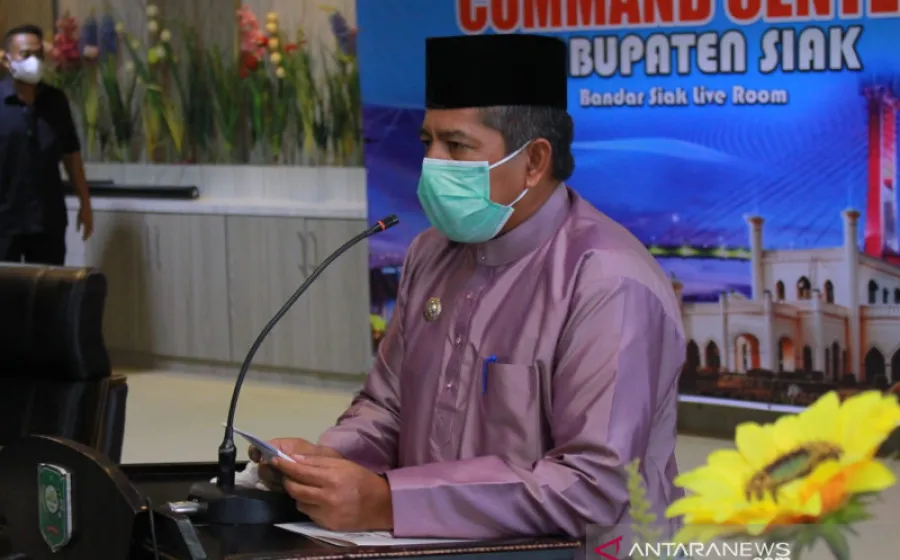 Bupati Siak Sampaikan Laporan Pelaksanaan APBD 2020