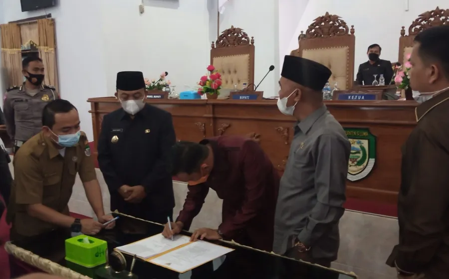 7 Fraksi DPRD Seluma Tolak Raperda Penegakan Disiplin Protokol Kesehatan Covid-19