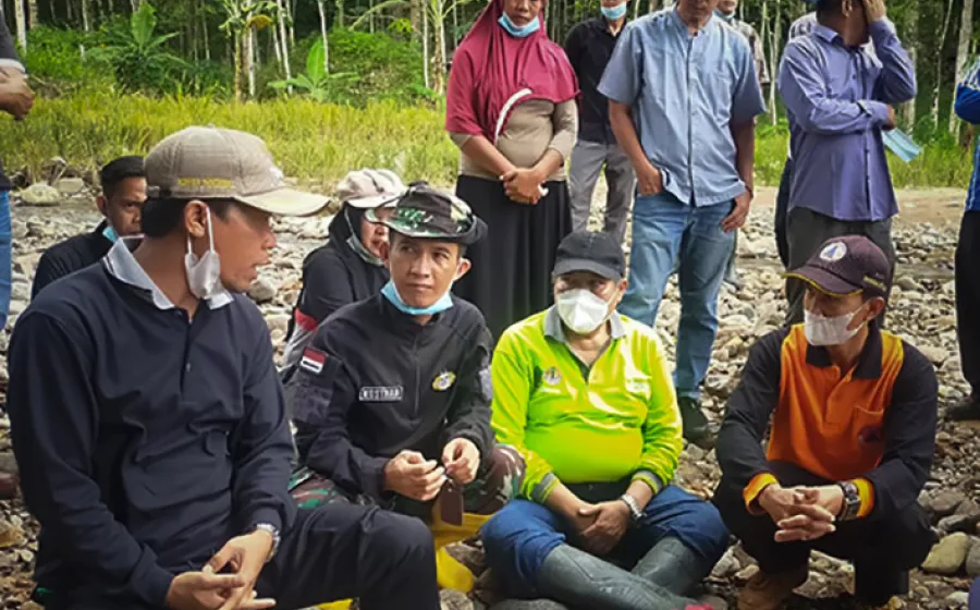 Bupati dan Wabup Lebong Pantau Irigasi Air Piantan