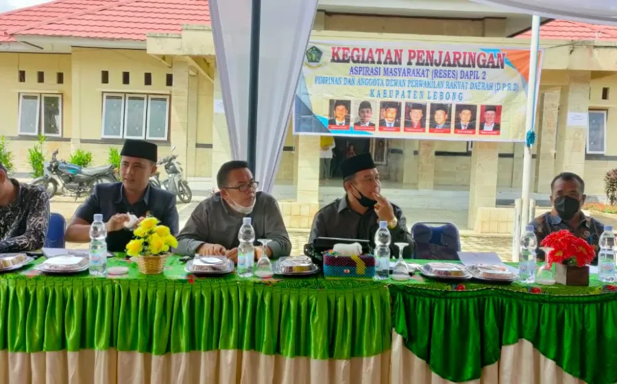Tampung Aspirasi Masyarakat, Anggota Dewan Lebong Dapil II Gelar Reses